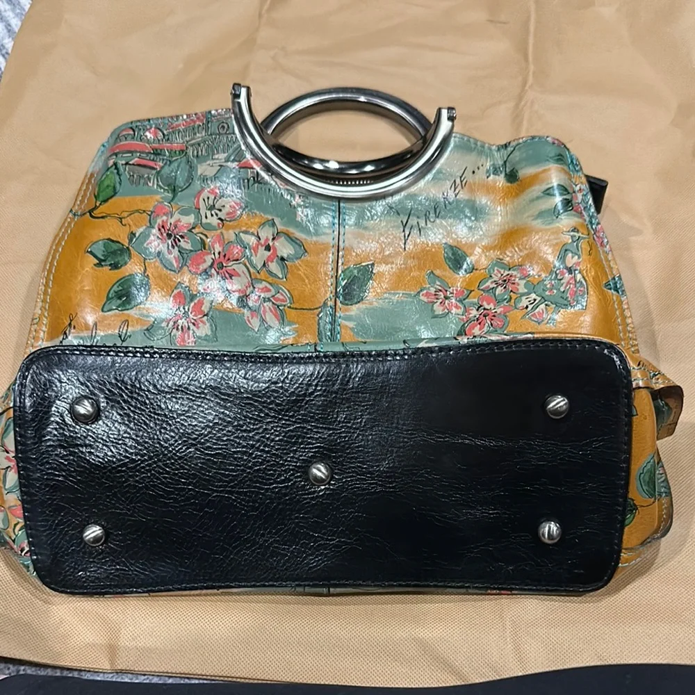 Patricia Nash Floral Bag - Green and Orange - Picture 4 of 10